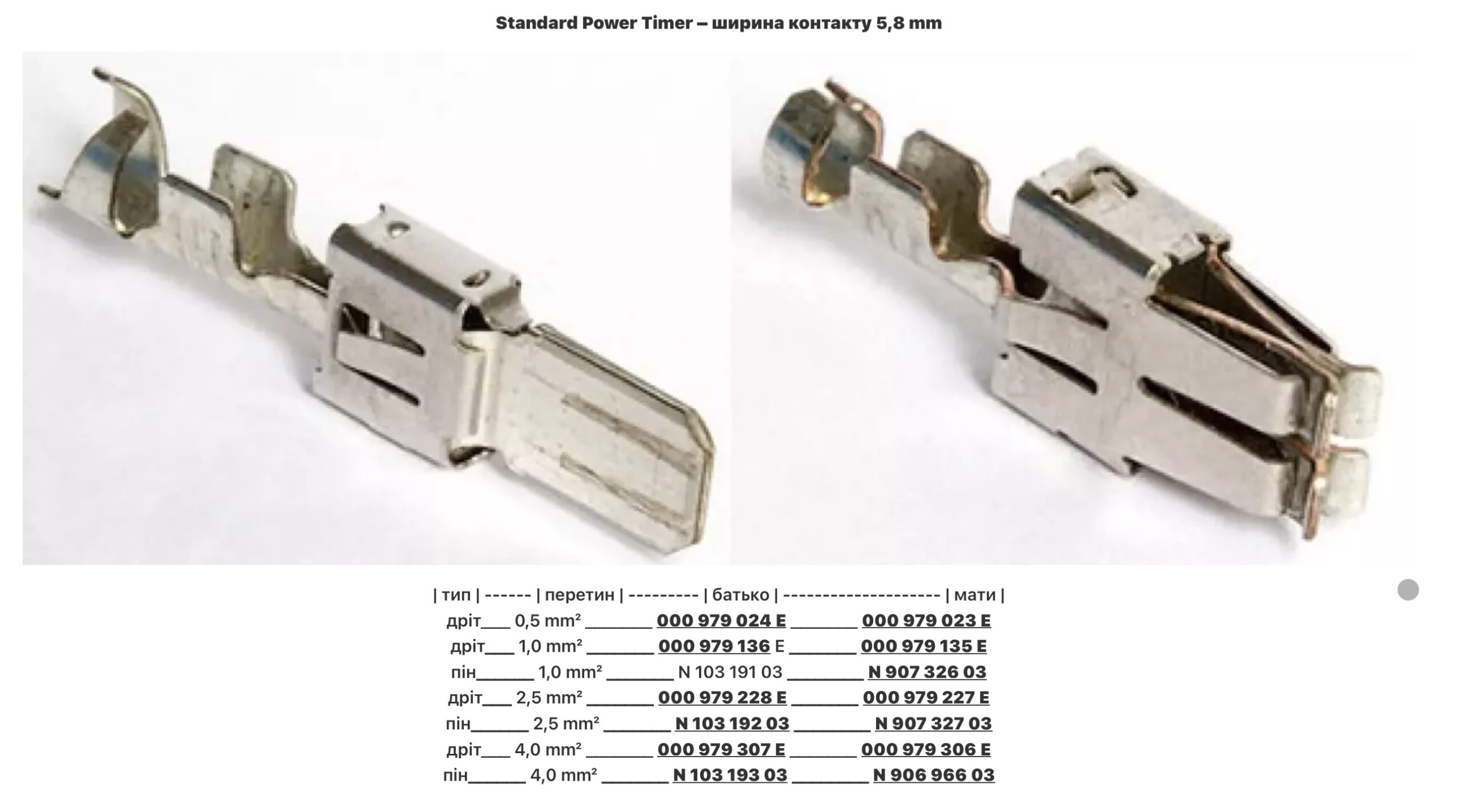 Standard Power Timer