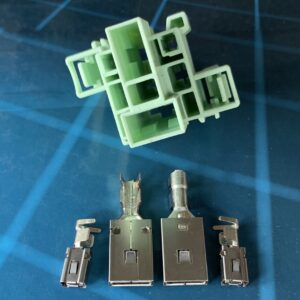 AUDI VW 4H0937528 Разъём (без провода) 4 pin для реле 70A оригинал