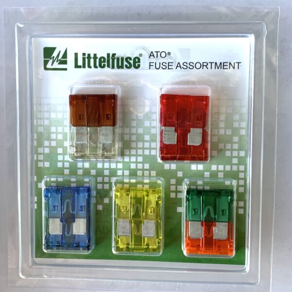 Набір запобіжників 10 шт Littelfuse ATO fuse assortment оригінал