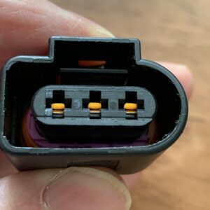 Альтернативний вигляд TE 2050995A (1J0973723) роз'єм 3 pin 2.8 mm нове (позолоченій контакт)
