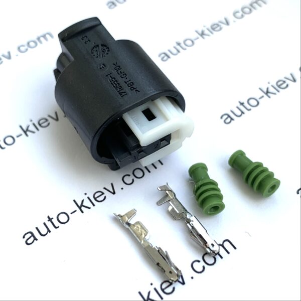 TE Connectivity 1718555-1 разъём 2 pin 0,63 mm BMW, Mercedes-Benz