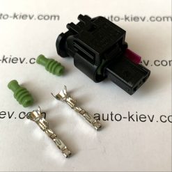 TE Connectivity 1-2236896-1 разъём 2 pin 1,2 mm оригинал (без провода)