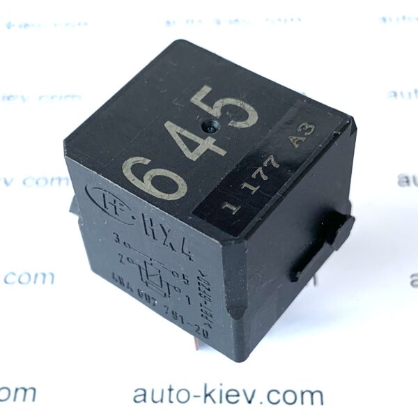 AUDI VW 4H0951253A (645) HELLA 4RA 007791-20 Реле 40А 12V оригінал нове