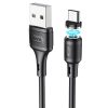 Кабель HOCO X52 Sereno magnetic charging cable for USB to Lightning 2A/1m