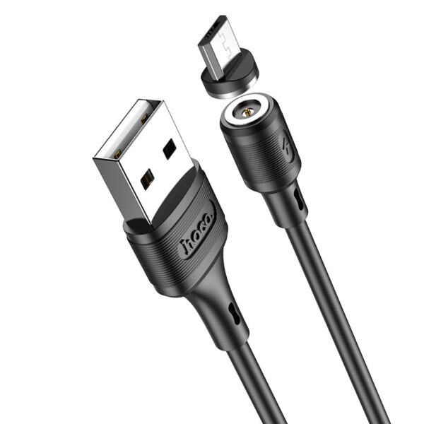 Кабель HOCO X52 Sereno magnetic charging cable for USB to Lightning 2A/1m