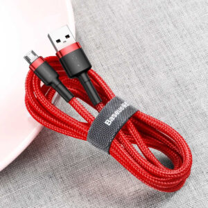 USB кабель Baseus Cafule Micro USB Cable 1.5A (2m) Red CAMKLF-C09