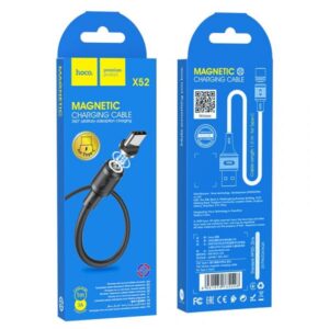 Кабель HOCO X52 Sereno magnetic charging cable for USB to Lightning 2A/1m