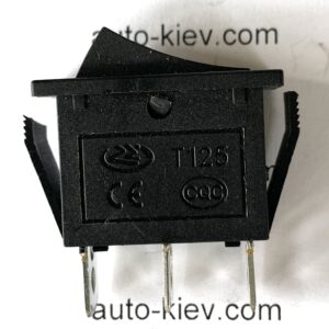 Выключатель узкий KCD3 3pin