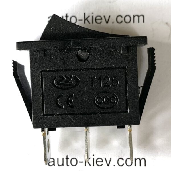 Выключатель узкий KCD3 3pin