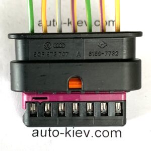 AUDI VW 5QF973707 разъём 7 pin 1.2 mm оригинал