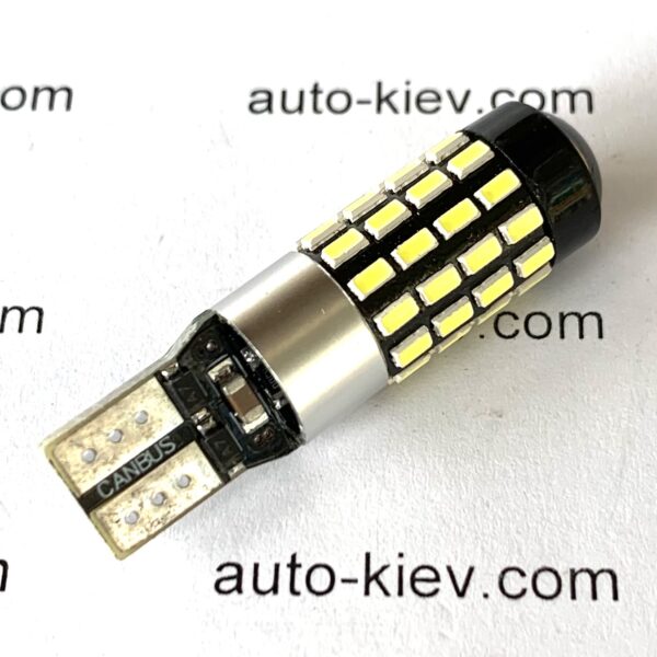 Светодиод Т10(W5W) 54smd 3014 драйвер, CANBUS (обманка) 550Lm 12-24v