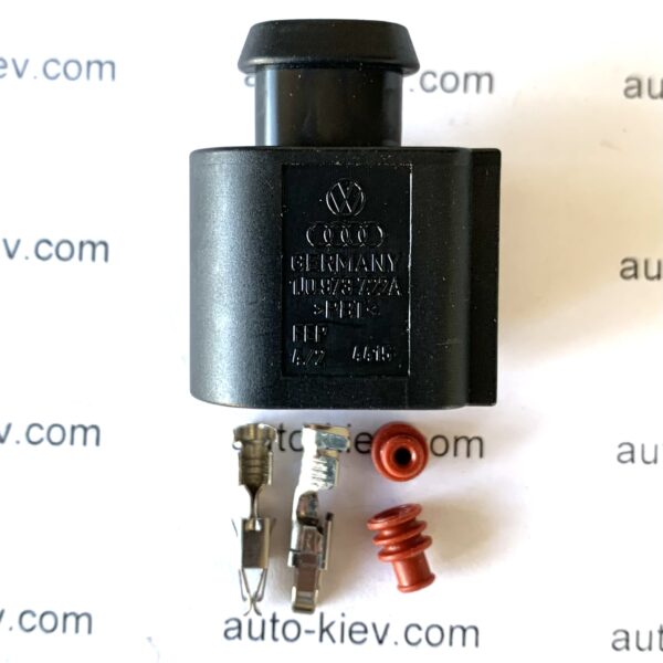 AUDI VW 1J0973722A разъём 2 pin оригинал (без провода)