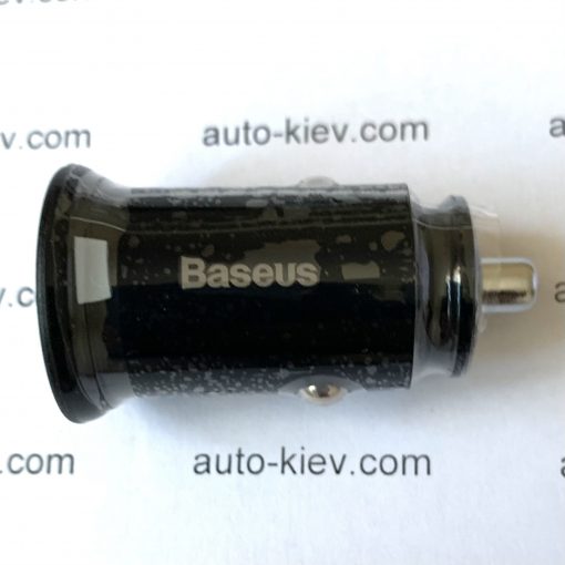 Автомобильное зарядное устройство Baseus Circular Plastic QC3.0 5A 2USB Black (CCYD-A01)