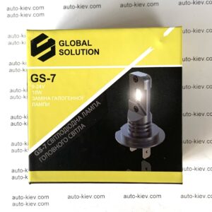 Комплект LED ламп GLOBAL SOLUTION GS7 G-XPx3 6500K 5000Lm 16W 9-20v