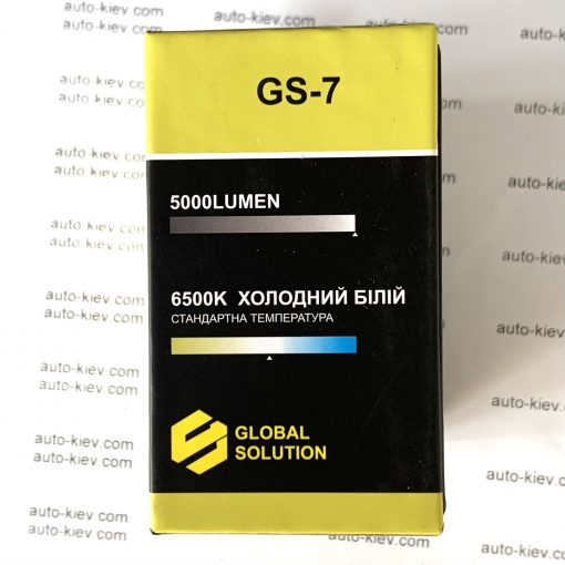 Комплект LED ламп GLOBAL SOLUTION GS7 G-XPx3 6500K 5000Lm 16W 9-20v