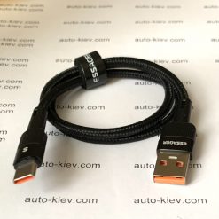 Кабель ESSAGER USB Type-C 7A 66W 0.5м