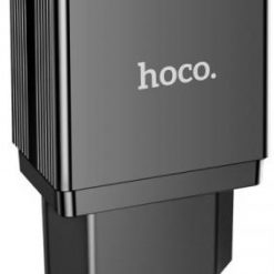 Сетевое зарядное устройство Hoco DC01 Max Porcelain 2USB 2.1A Black