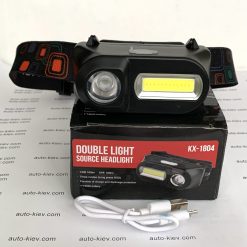 Ліхтар налобний світлодіодний акумуляторний KX-1804