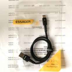 Кабель ESSAGER USB Type-C 7A 66W 0,5м