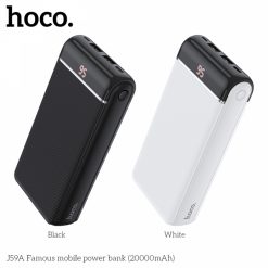 Павербанк Hoco J59A Famous Micro+iP+Type-C 20.000mAh LCD