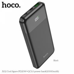 Power Bank Hoco J102 Cool figure PD20W+QC3.0 10.000mAh Чорна