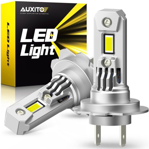 H7 led лампи AUXITO Q16 6040smd 6500K 20000Lm 100W 9-18v 2 шт