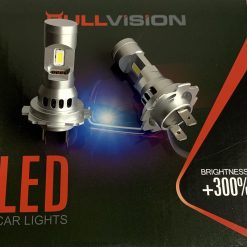 Комплект LED ламп BULLVISION H7 6500K 15000Lm 60W 12-16v
