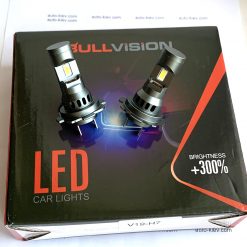 Комплект LED ламп BULLVISION H7 6000K 10000Lm 60W 12-16v