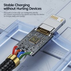 Кабель Toocki TQ-X12 USB - Lightning 2.4A 0.5м