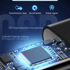 Essager Bluetooth-сумісний приймач 5,0, бездротовий адаптер для роз'єму 3,5 мм, навушники, динамік, навушники, Aux, аудіо, музичний передавач