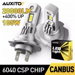 Комплект LED ламп AUXITO Q16 H7 6500K 20000Lm 100W 12-16v