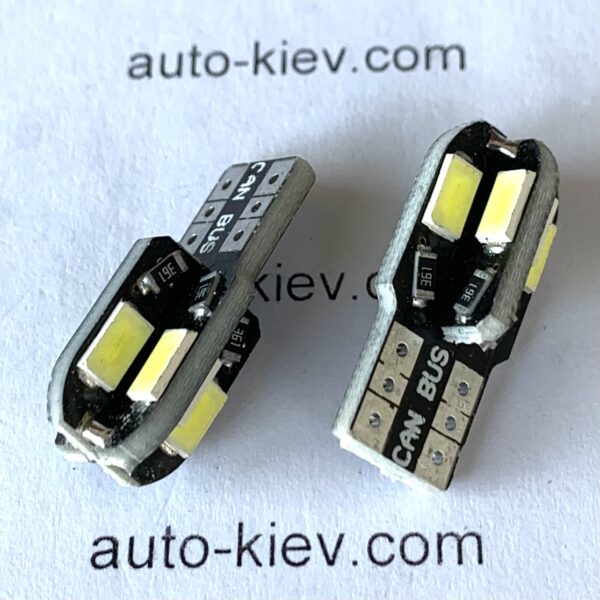 Світлодіод Т10(W5W) 8smd 5630 CANBUS (обманка) 530Lumens 2.5w 12v