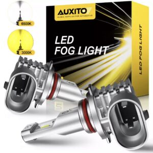 Комплект LED ламп AUXITO H8 H11 H16JP H10 6500K 2000Lm 20W 12-16v