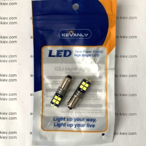 Світлодіод T8.5 (H6W) BAX9S 6000K 10smd 3030 canbus 12v (білий) 1 шт