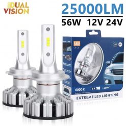 Комплект LED ламп Dualvision H7 6000K 12000Lm 28W 9-36v