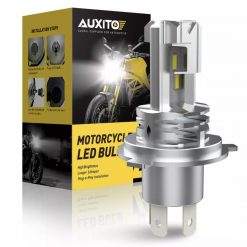 AUXITO H4 LED Canbus Moto лампа HS1 1860 (CSP) 1500LM 6000K 22W 9-30v 1 шт