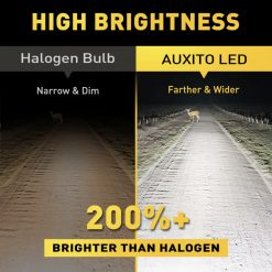 AUXITO H4 LED Canbus Moto лампа HS1 1500LM 12v 1 шт