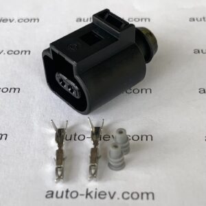 AUDI VW 1J0973702 роз'єм 2 pin 1.5 mm GERMANY оригінал (без дроту)