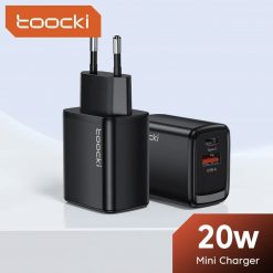 Зарядний пристрій Toocki PD20W USB-A+Type-C