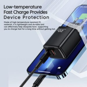 Зарядний пристрій Toocki PD20W USB-A+Type-C