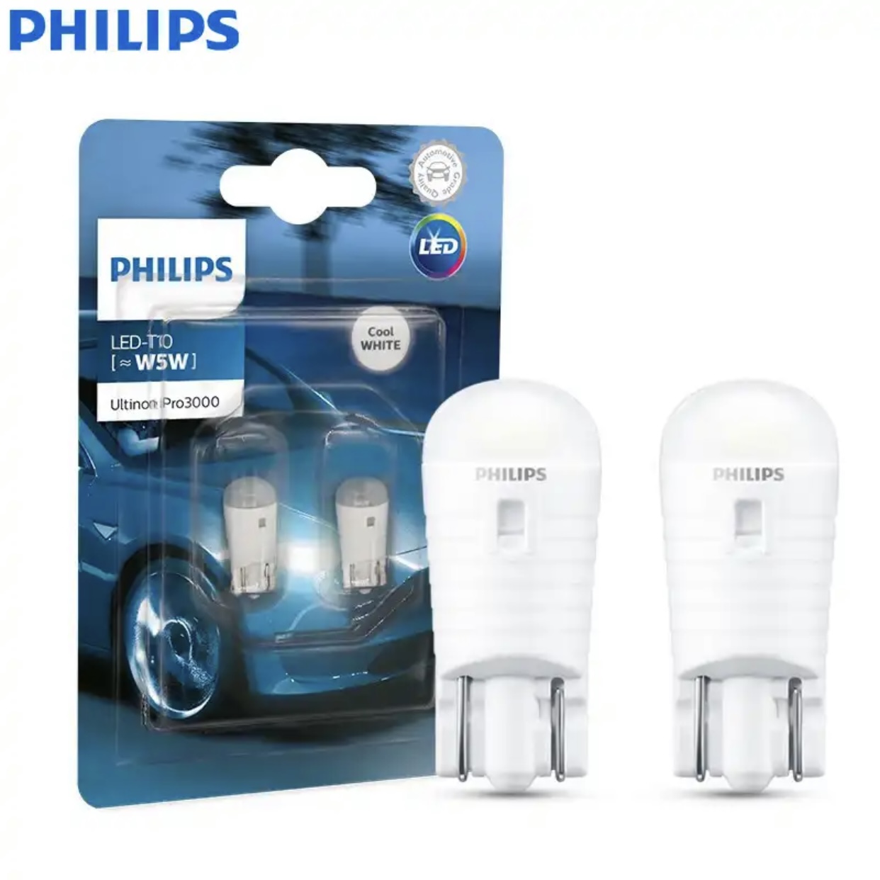 Led philips 12v. Philips Ultinon pro3000 w5w. Лампа автомобильная Philips t10w (w2.1*9.5d) led White. Автолампы Philips led w5w. W5w Philips led 6000.