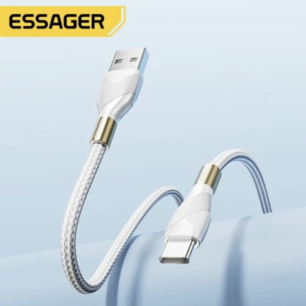 Кабель ESSAGER ES-X38 USB Type-C 3A 1м