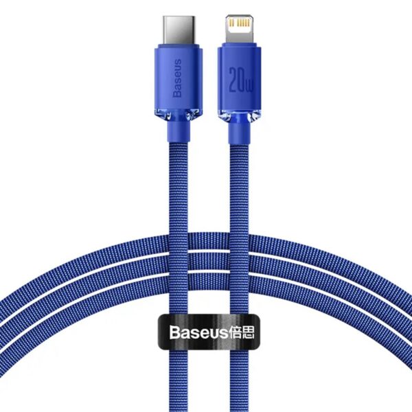 Кабель Baseus USB Type C PD 20 Вт для iPhone 14 13 12 Pro X 8 1.2 m