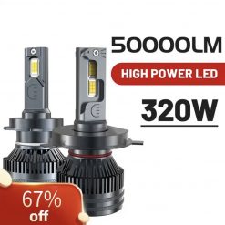 Комплект LED ламп HB3 60W 14000Lm 6000K 9-18v