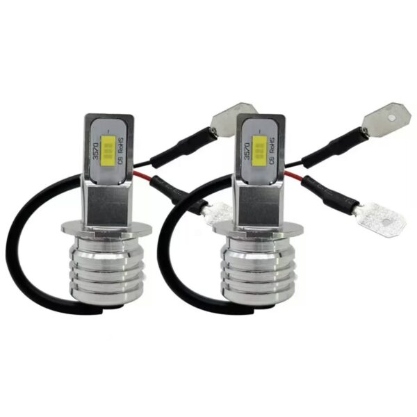 H3 led лампи 6500K 4000Lm 12W 9-32v 2 шт