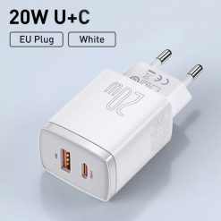 Мережевий зарядний пристрій Baseus PD20W / QC3.0 (USB-A/Type-C) CCCPUE