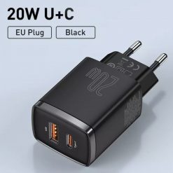 Мережевий зарядний пристрій Baseus PD20W / QC3.0 (USB-A/Type-C) CCCPUE