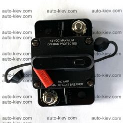 Автоматичний вимикач на 100А на 12-24В із ручним скиданням