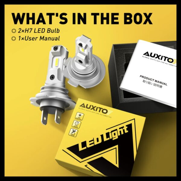 Комплект LED ламп AUXITO H7