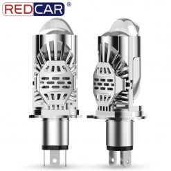 Комплект LED лінз REDCAR H4 6000K 20000Lm 60W 9-32v